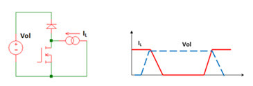 Image of simplified power switching circuit