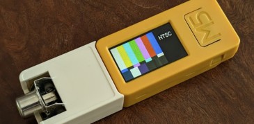 CRT-Testmuster-Generator passt in die Hosentasche