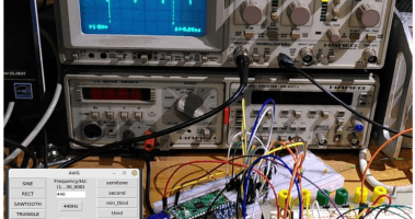 Arbitrary Waveform Generator with Raspi Pico