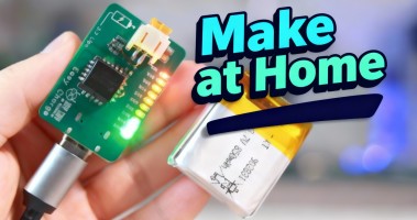 DIY Smart Lithium Battery Charger With LED Fuel Gauge
