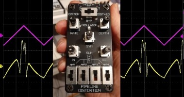 Analog audio FX: Pipeline Distortion, build