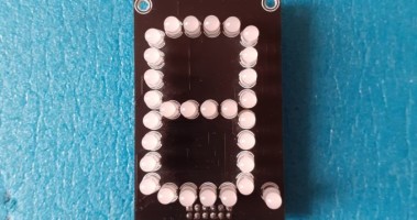 7 Segment 5mm RGB Led display and decimal point.