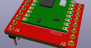 LoRa RFM95(w) Breakoutboard