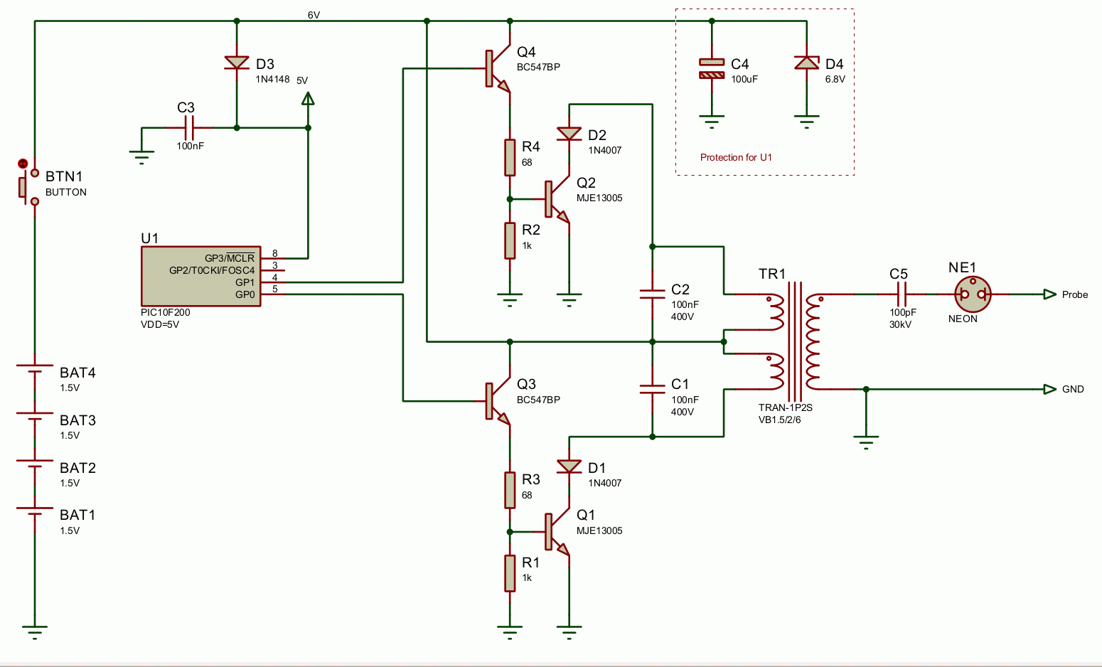 Cheap ESD simulator