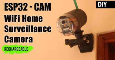 ESP32 WiFi CCTV Camera (ESP32-CAM) DIY Wireless Security Cam