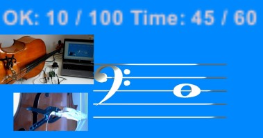 MusicNotes:  game:  learn how to read and play the right notes.