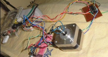 Raspbery Pi - Control a stepper motor with a rotary encoder