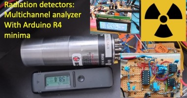 Multichannel Analyzer with Arduino R4 for a Scintillation Detector