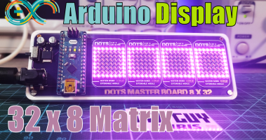 Arduino Display Matrix (32 X 8 DOTS)