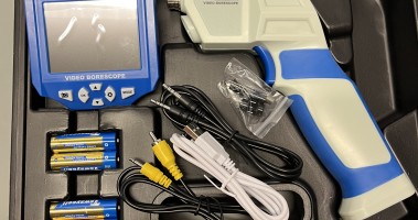 Video borescope-camera with TFT-Display & 4 GB SD-Card