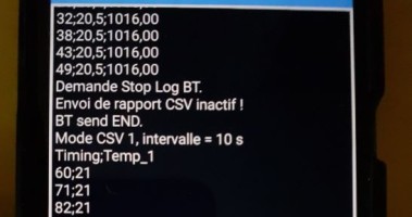CSV Data Logging via Bluetooth HC-05 