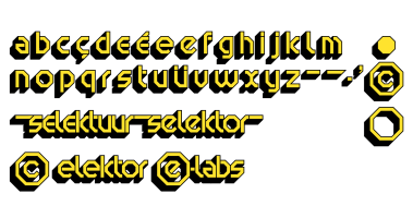 Elektuur Retro Lettering