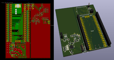 Raspberry Pi Pico with LoRa and recharable lithium battery