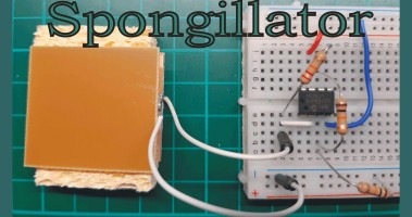Spongillator: A sponge based oscillator