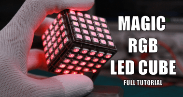Glowing RGB LED Magic Cube (WS2812)