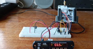 Broadcast monitor using LoRaWAN and Nucleo-WL55JC1