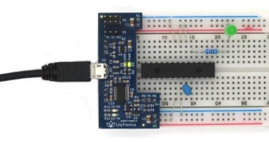 Arduino breadboard interface