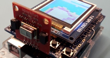 A thermal imaging camera with an Arduino UNO. Does it work?  Yes it works!!