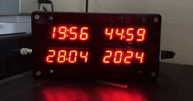 Another clock,… certainly but with an accuracy of 1 ms !!!