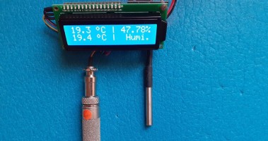 Display multiple sensor values on an LCD with an attiny85