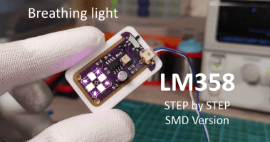 How to Produce a Small Breathing Light (SMD Version)
