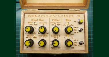 Synthesizer MonoVoks4, analog filter Polivoks style