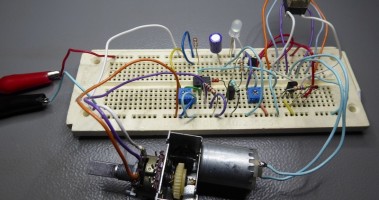 Mechanical LED fader