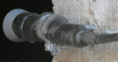 Measuring the level in a rainwater tank with 2 different sensors