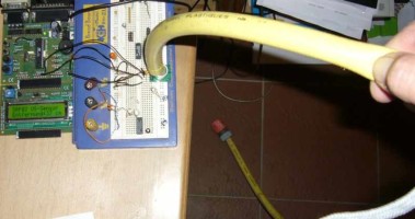 Garden tube bumper with "point of bump detection"