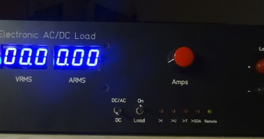 Electronic load for DC and AC