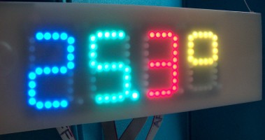 7 Segment 5mm rgb led display