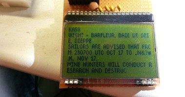 Navtex receiver