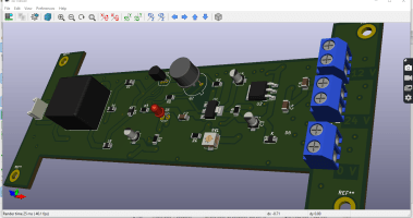 24V, 12V and 0V Power Supply System Using Kicad EDA