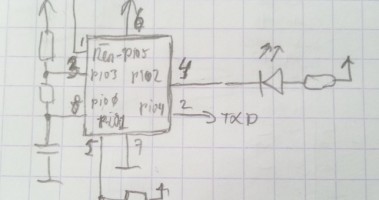 LPC810 as NE555 or as Capacitance Meter
