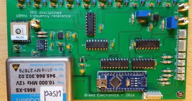 GPS assisted 10 MHz frequency reference