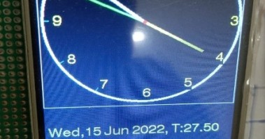 ESP32 millisecond display clock