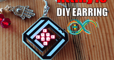 ATtiny13 DIY Electronics Earrings