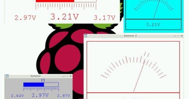 Raspberry Pi: Voltmeter mit anschaulicher farbiger Anzeige [e-post][130383-I]