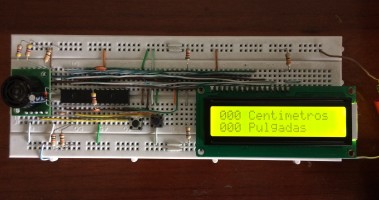 DIGITAL DISTANCE METER WITH ULTRASOUND