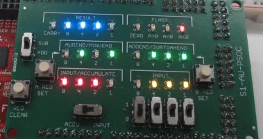 Arith-Matic S1-AU rebuilt with PSoC