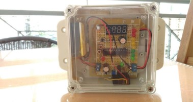 Air pollution display, Solar power, Wifi data upload: