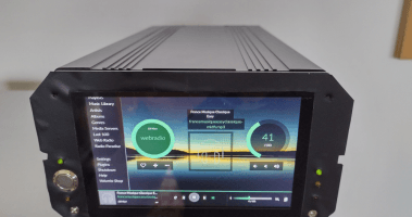 Raspberry Pi V4 no noise power supply for audio streamer: