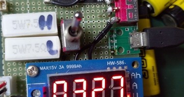 Simple charger and capacity measurement equipment:
