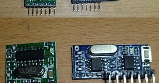 Very cheap remote control for Volumio / Universal 433MHz remote control