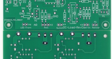 Through Hole Version der statischen und dynamischen DC Last