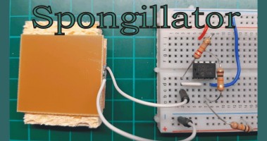 Spongillator: A sponge based oscillator