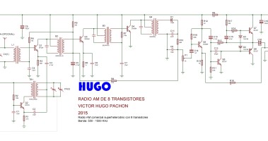 8 TRANSISTORS AM RADIO