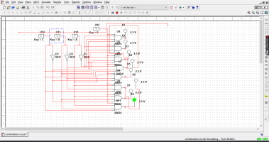 Three Input-Eight-Output Decoder Simulation Using Ni Multisim EDA 