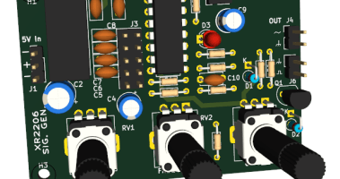 XR2206 Function Generator Kit improvement