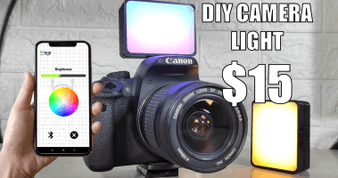 DIY Low-Cost Bluetooth Camera Light